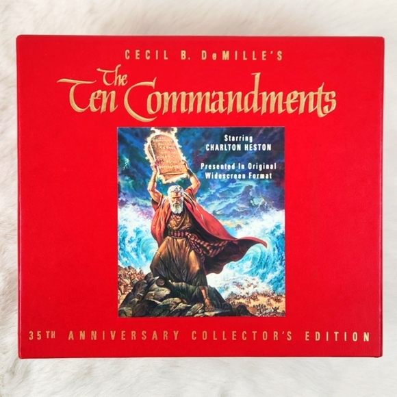 Cecil B. DeMille's The Ten Commandments VHS 35th Aniversary Edition Restoration - Picture 3 of 17
